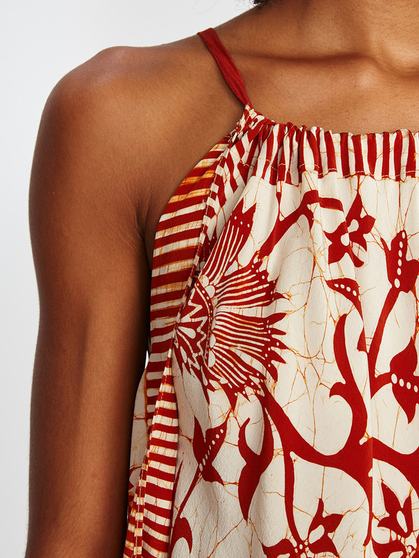 Harare SIENNA TOP / RUST BATIK Harare SIENNA TOP / RUST BATIK