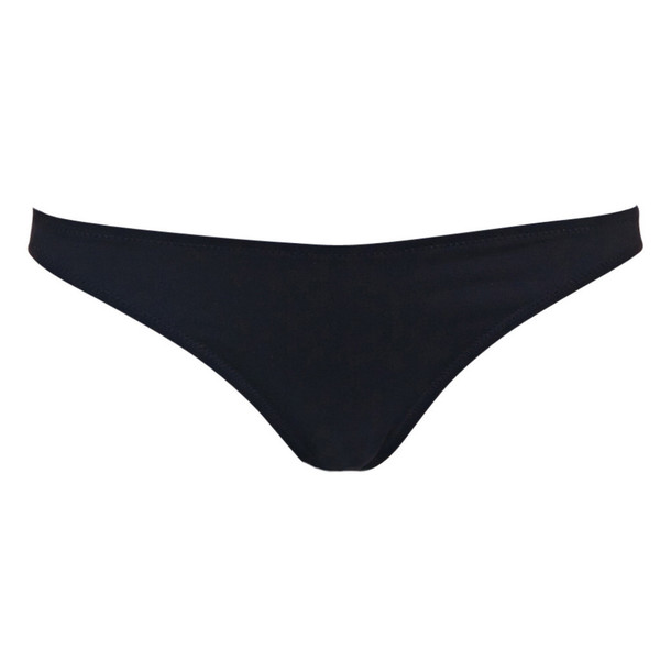 SOLID AND STRIPED - BIKINI BOTTOM / BLACK SOLID AND STRIPED - BIKINI BOTTOM / BLACK