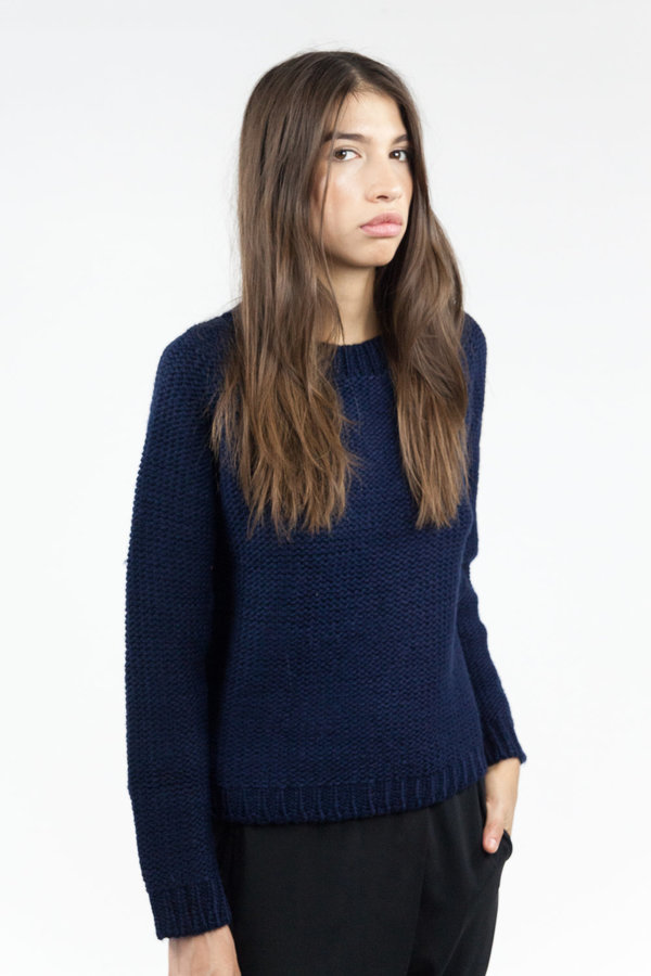 Objects without Meaning Raglan Sweater - Navy Objects without Meaning Raglan Sweater - Navy