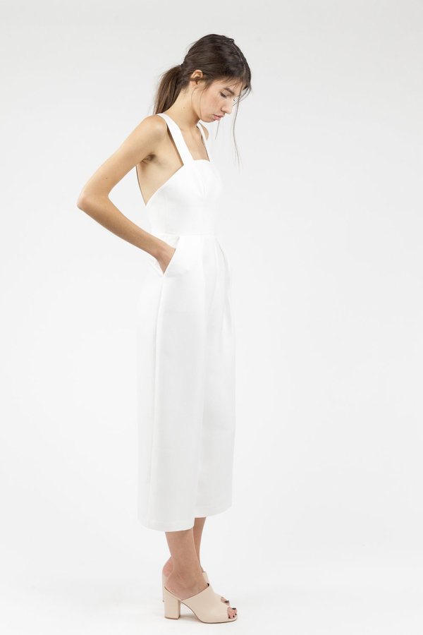 C/MEO Paradise Awaits Jumpsuit - White C/MEO Paradise Awaits Jumpsuit - White