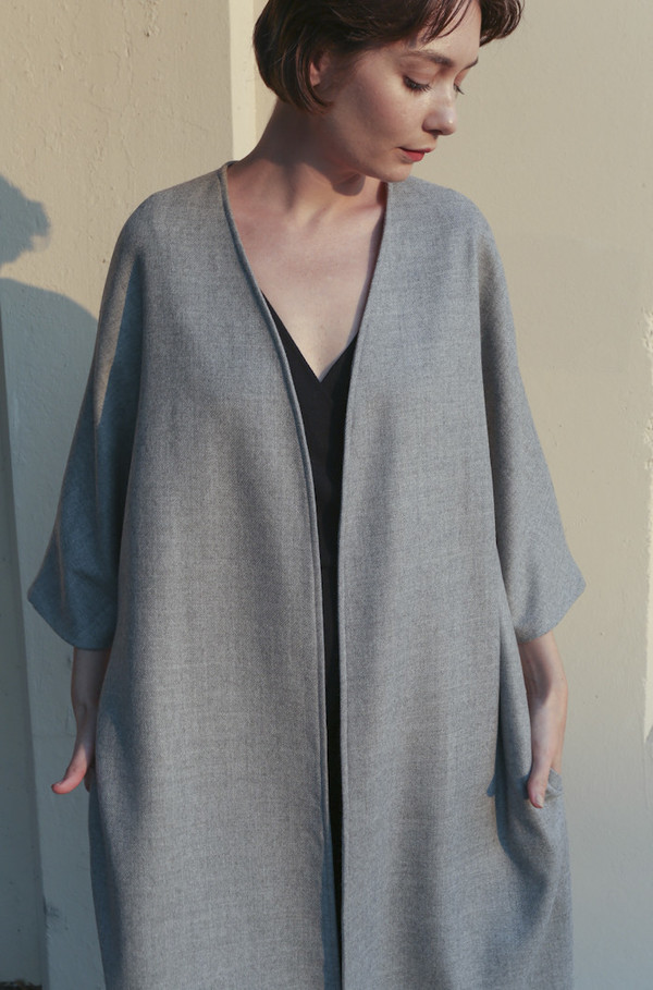 Town Clothes Ruth Coat in Stone Town Clothes Ruth Coat in Stone