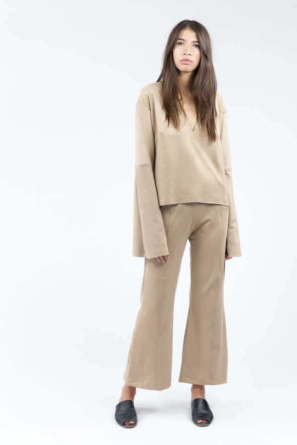 House of Sunny Maxim Shirt - Stone House of Sunny Maxim Shirt - Stone