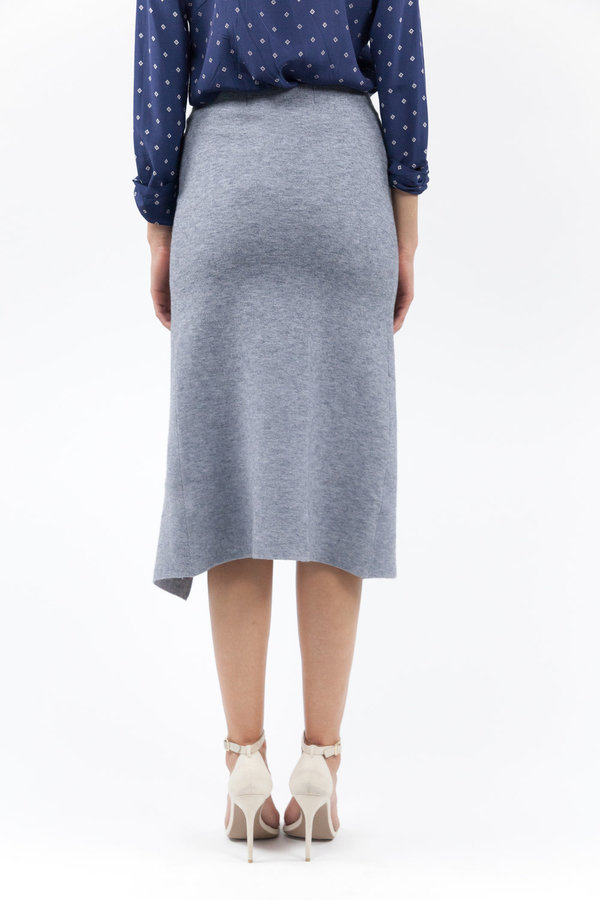 C/MEO Break Free Knit Skirt - Grey Marle C/MEO Break Free Knit Skirt - Grey Marle