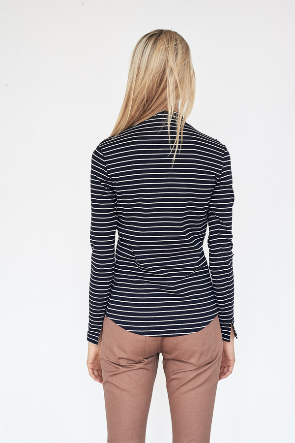 Nomia Long Sleeve Zip Mockneck Nomia Long Sleeve Zip Mockneck