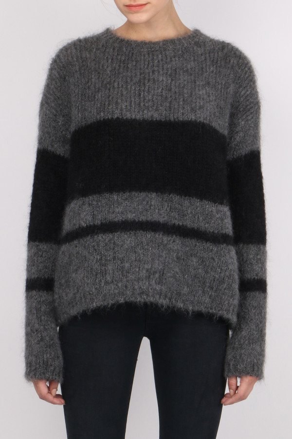 Pomandere Chunky Stripe Sweater Pomandere Chunky Stripe Sweater