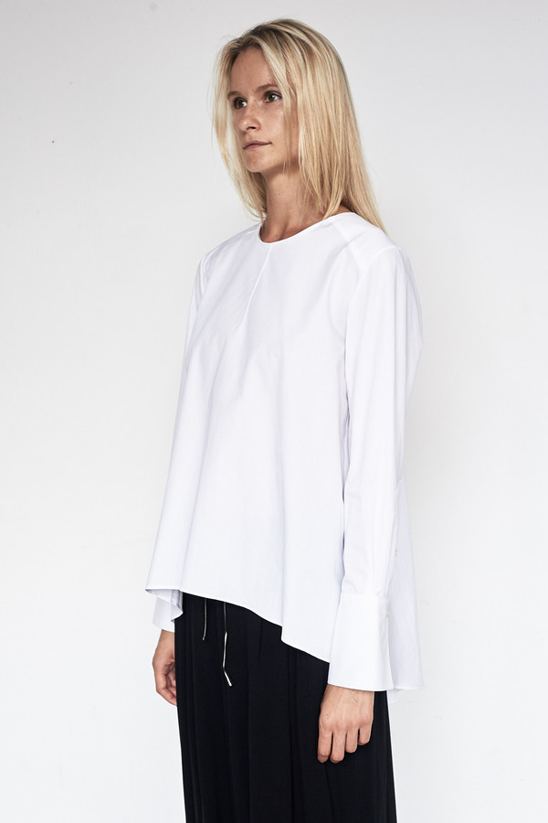 Fabiana Pigna Cotton Luisa Blouse - White Fabiana Pigna Cotton Luisa Blouse - White