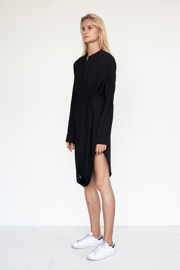 Assembly New York Stripe Twist Dress Assembly New York Stripe Twist Dress