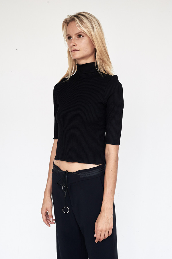 Assembly New York Viscose Ribbed S/S Tee Assembly New York Viscose Ribbed S/S Tee