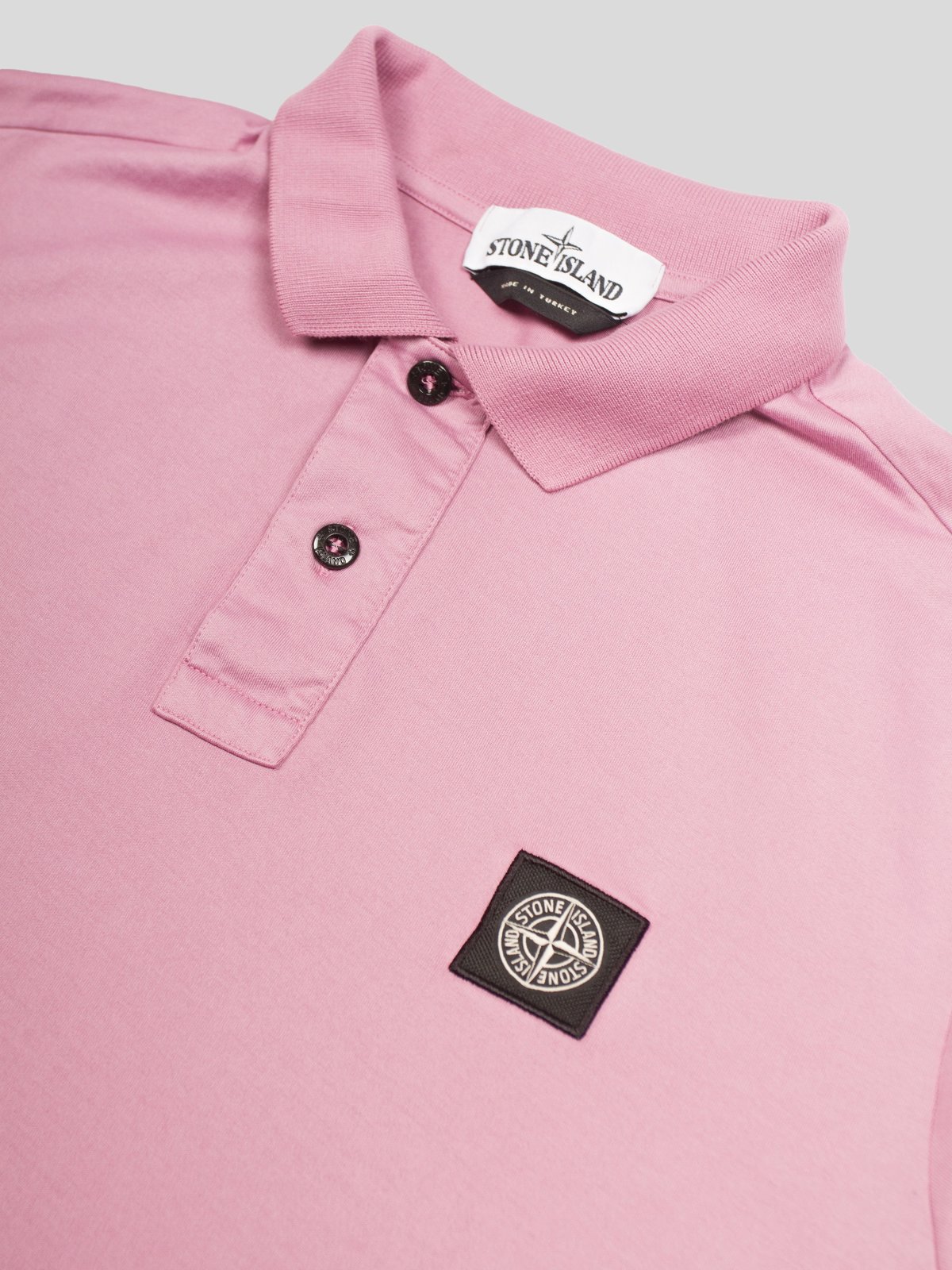 Stone Island Polo Shirt - Rose Quartz 