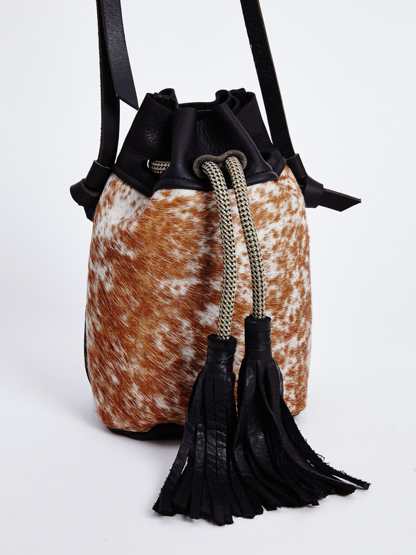 Eleven Thirty CHRISTIE BAG / BROWN & WHITE PONY Eleven Thirty CHRISTIE BAG / BROWN & WHITE PONY