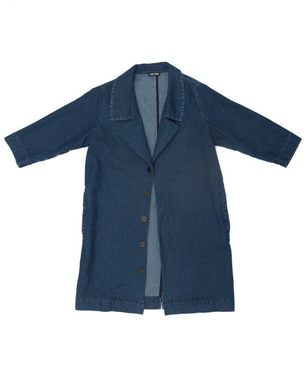 Ilana Kohn Charlie Trench, Denim Ilana Kohn Charlie Trench, Denim