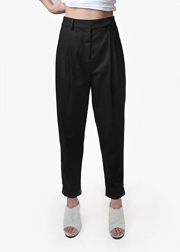 Suzanne Rae - High Waisted Pleated Pants Suzanne Rae - High Waisted Pleated Pants