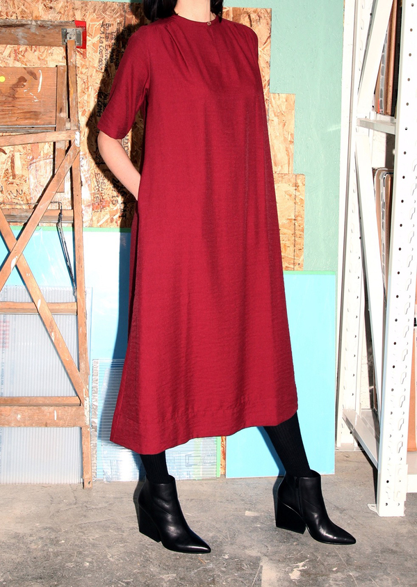 Sunja Link 'Back Yoke' dress in Royal blue Sunja Link 'Back Yoke' dress in Royal blue
