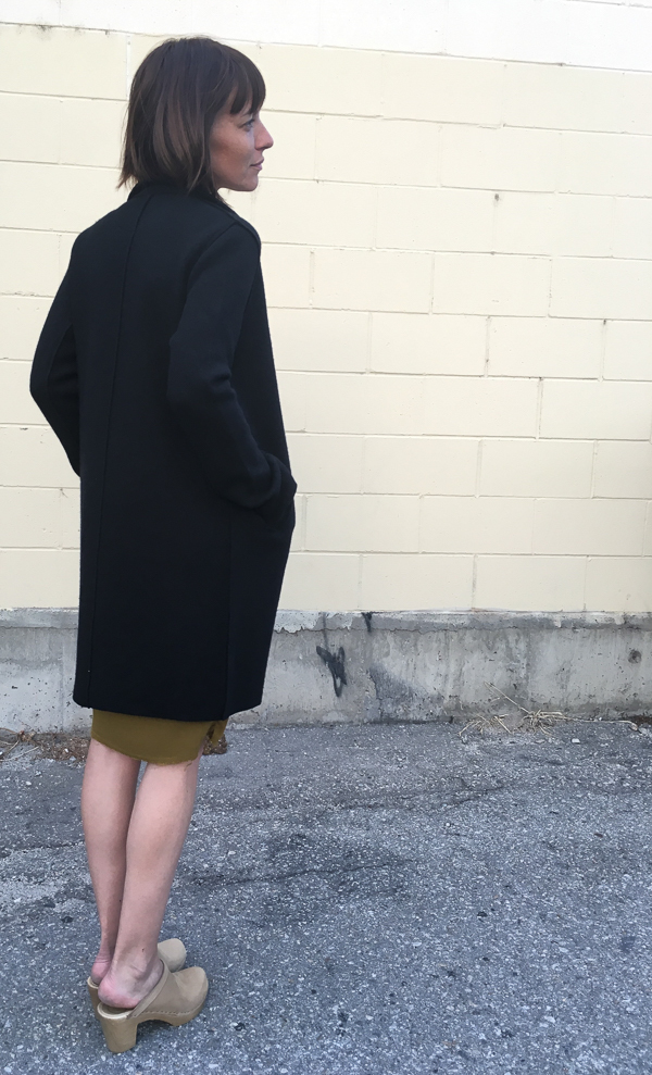 line boiled wool button coat line boiled wool button coat