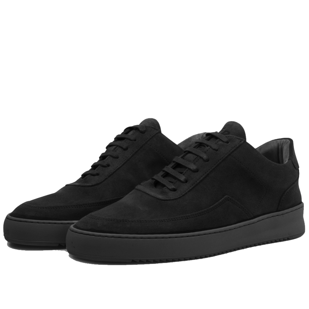 low mondo plain nardo nubuck black