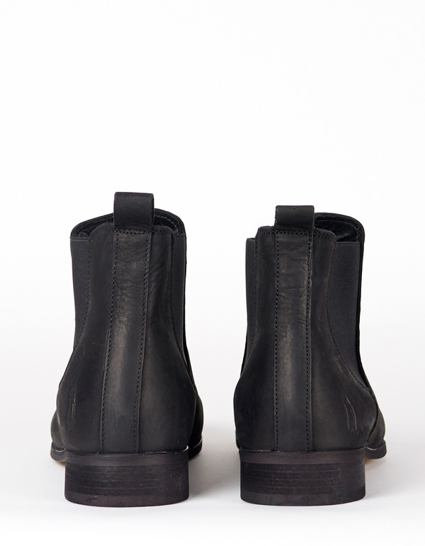Shoe The Bear Nubuck Chelsea Boot Black Shoe The Bear Nubuck Chelsea Boot Black