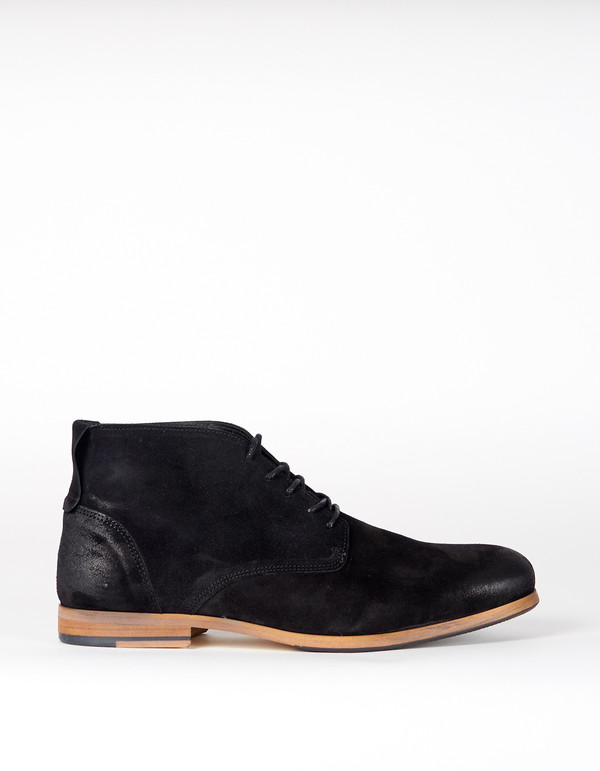 Shoe The Bear Suede Oliver Chukka Black Shoe The Bear Suede Oliver Chukka Black