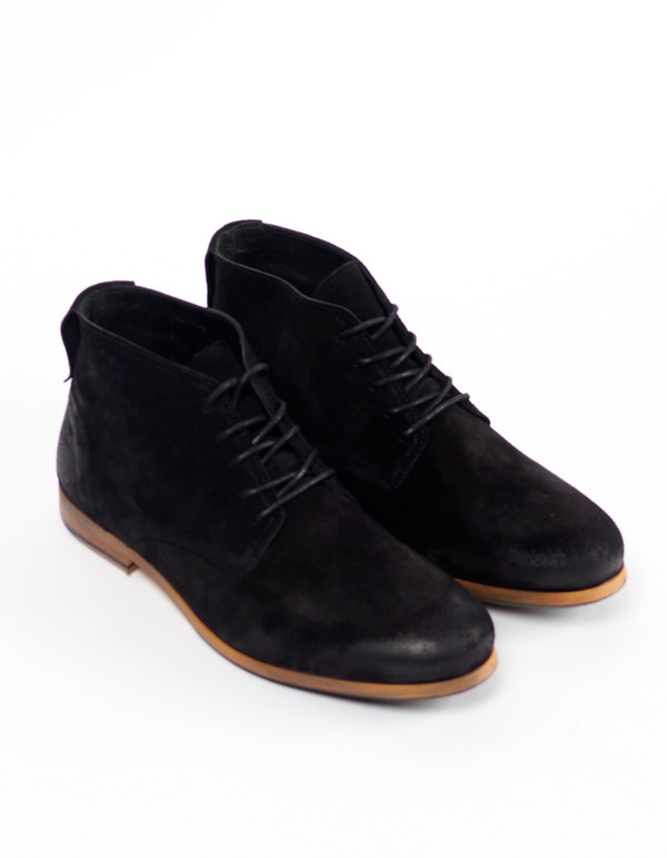 Shoe The Bear Suede Oliver Chukka Black Shoe The Bear Suede Oliver Chukka Black