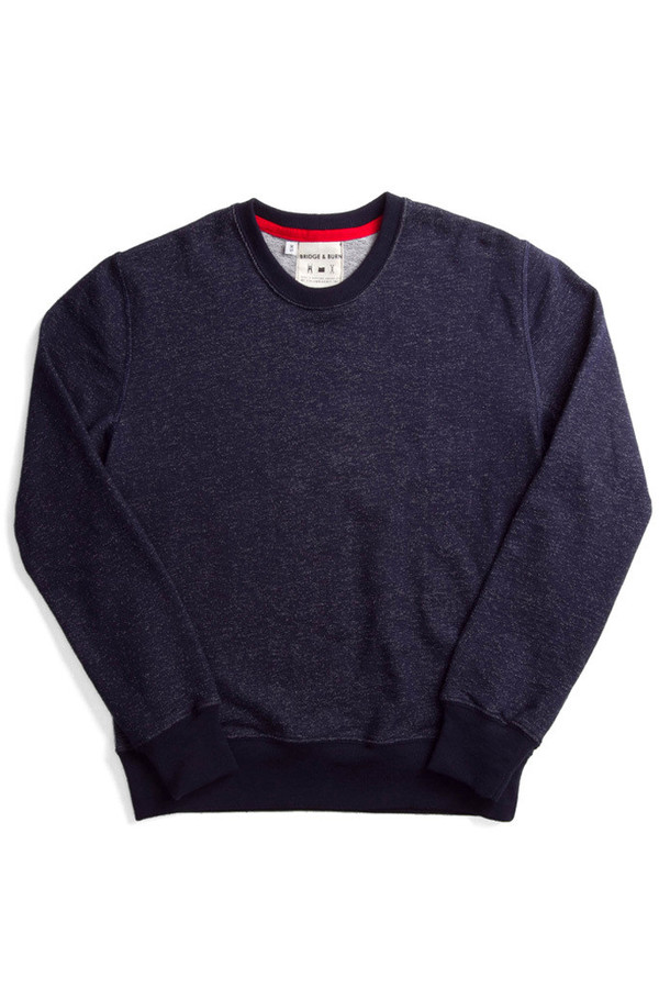 Bridge & Burn Columbiaknit Sweatshirt Navy Bridge & Burn Columbiaknit Sweatshirt Navy
