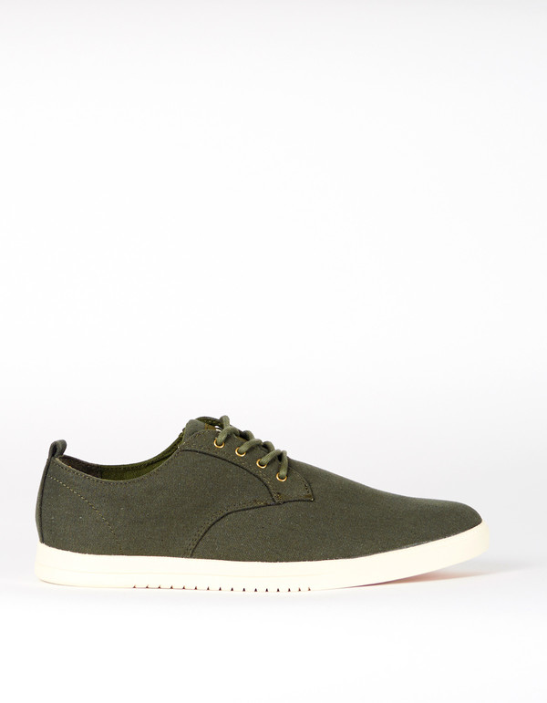 Men's Clae Ellington Textile Army Waxed Canvas Men's Clae Ellington Textile Army Waxed Canvas
