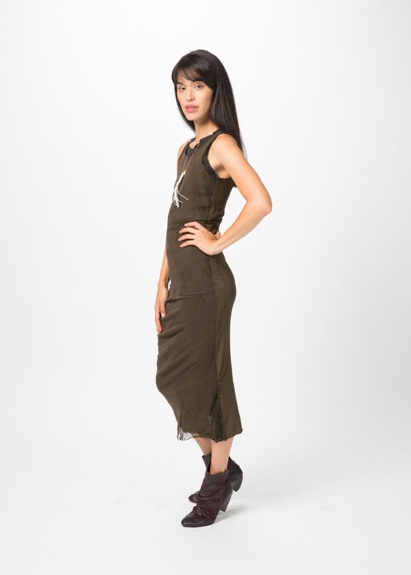 Rundholz Dip Double Layer Mesh Dress Rundholz Dip Double Layer Mesh Dress