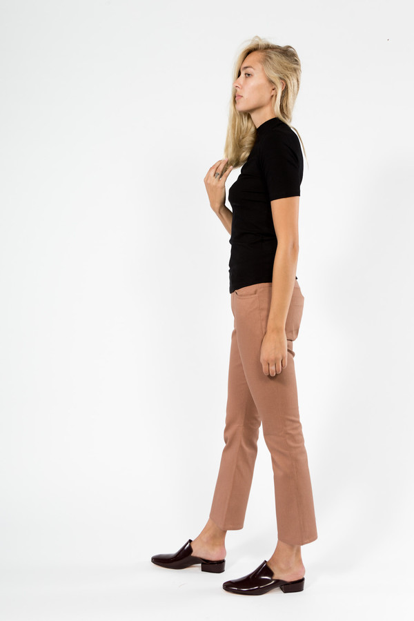 Nomia Mock Neck S/S Tee Nomia Mock Neck S/S Tee