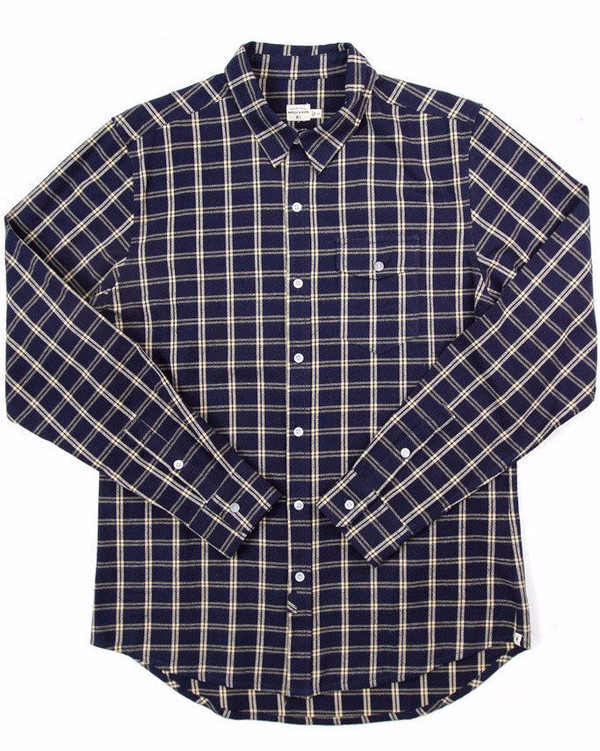 Men's Bridge & Burn Clinton Shirt / Blue Plaid Men's Bridge & Burn Clinton Shirt / Blue Plaid