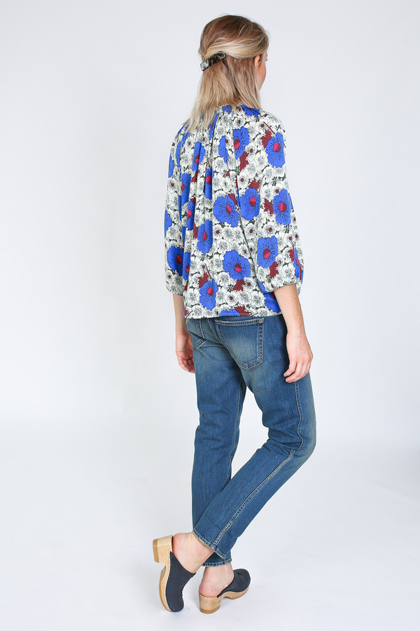 Tracy Reese Classic Blouse in Velvet night Tracy Reese Classic Blouse in Velvet night