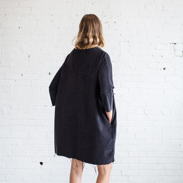 Black Crane Painter Dress Black Crane Painter Dress