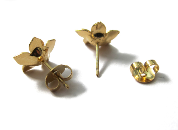 vintage floral studs vintage floral studs