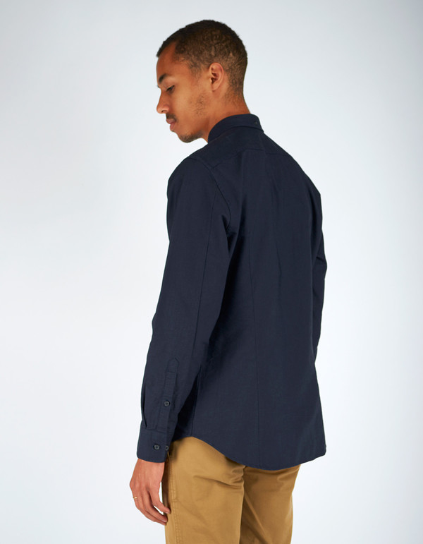 Men's Filippa K Paul Oxford Shirt Navy Night Blue Men's Filippa K Paul Oxford Shirt Navy Night Blue