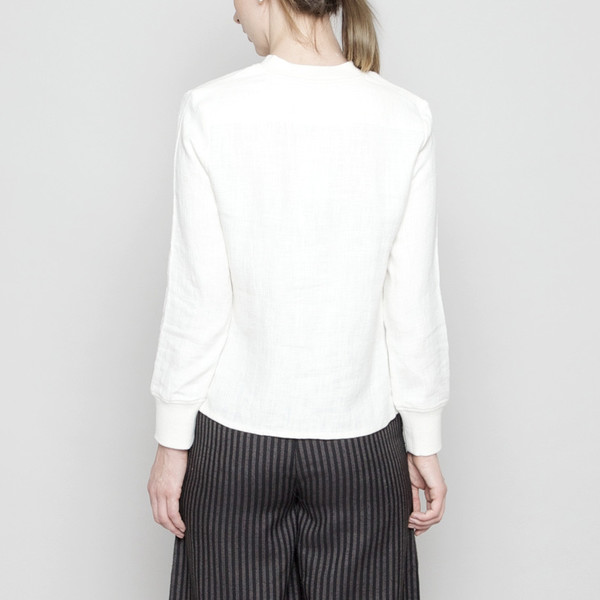 7115 by Szeki Fall Jumper - Linen - Off White FW16 7115 by Szeki Fall Jumper - Linen - Off White FW16