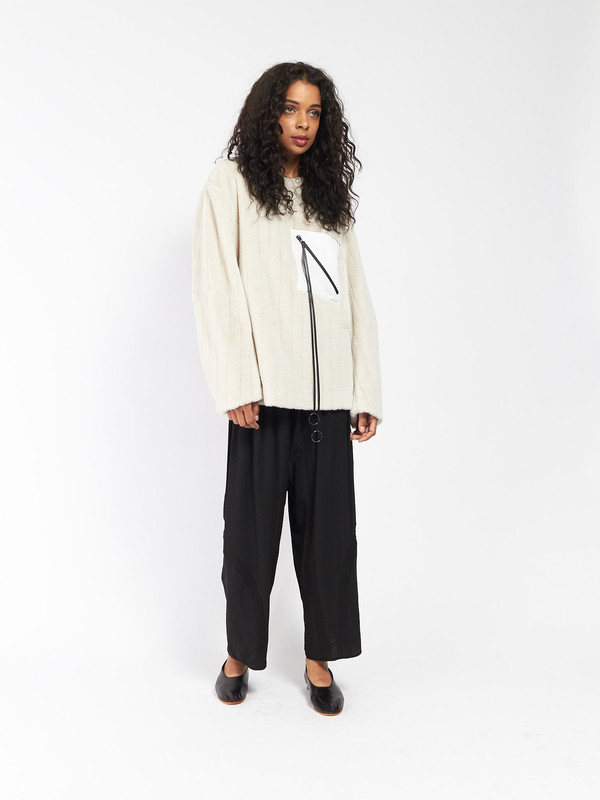 CF Goldman Patch Pullover Cream CF Goldman Patch Pullover Cream