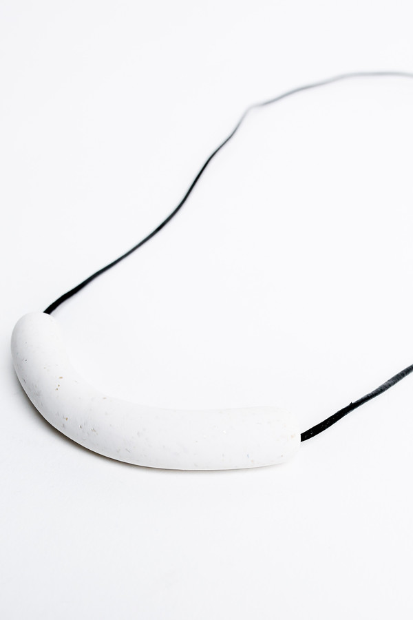 Pepper Train The Sunday Necklace in white Pepper Train The Sunday Necklace in white