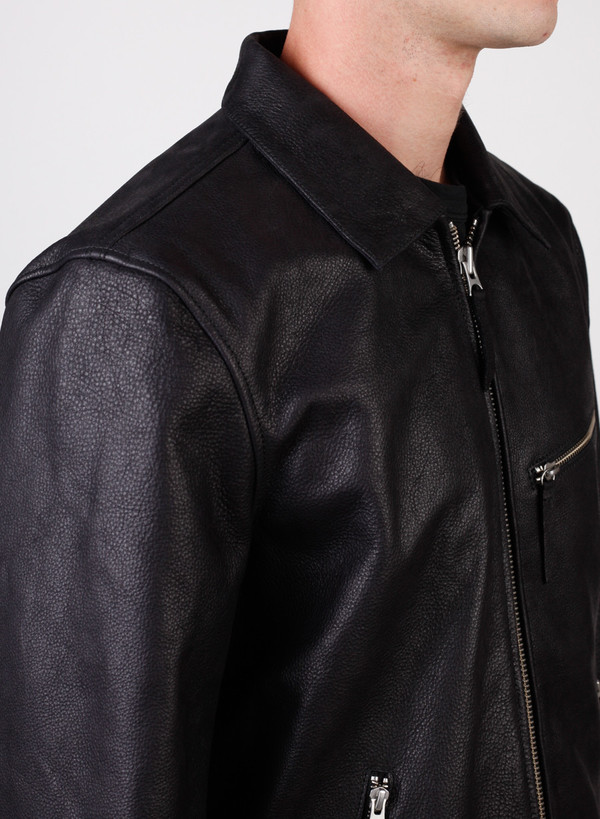 Men's Our Legacy Ton Up Jacket Black Oil Men's Our Legacy Ton Up Jacket Black Oil