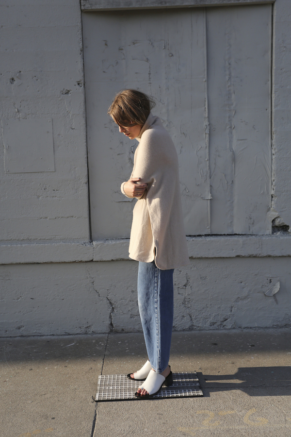 O-M Cashmere Tunic, Oat O-M Cashmere Tunic, Oat