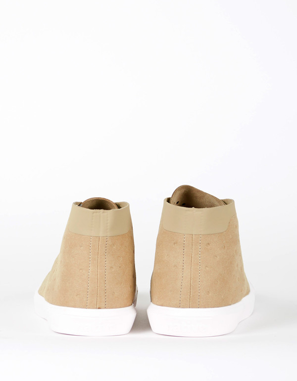Native Shoes Native Monaco Mid Non Perf Rocky Brown Shell White Native Shoes Native Monaco Mid Non Perf Rocky Brown Shell White