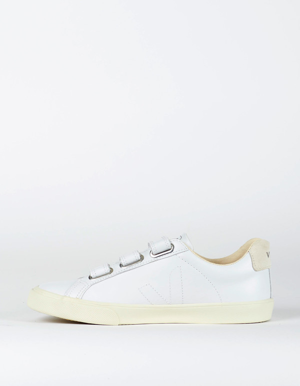 Veja Esplar 3 Locks Leather Sneaker Extra White Veja Esplar 3 Locks Leather Sneaker Extra White
