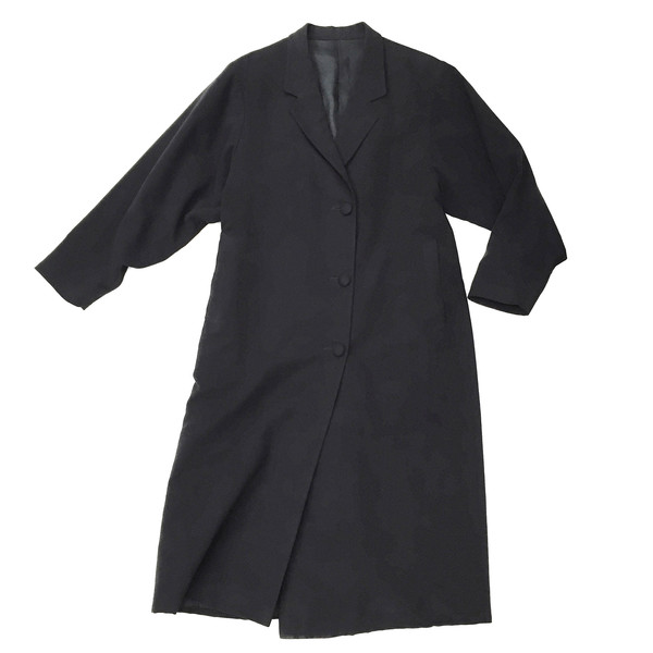 Johan Oversized Parisian Black Coat Johan Oversized Parisian Black Coat