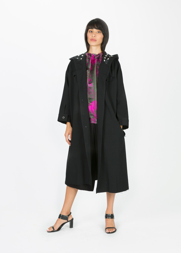 Nocturne #22 Contrast Stitch Overcoat Nocturne #22 Contrast Stitch Overcoat