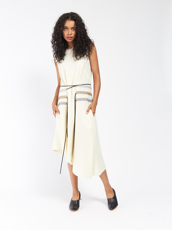 CF Goldman Multi Pull Dress Ivory CF Goldman Multi Pull Dress Ivory