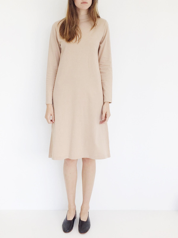 Han Starnes Nude Jersey Dress Han Starnes Nude Jersey Dress