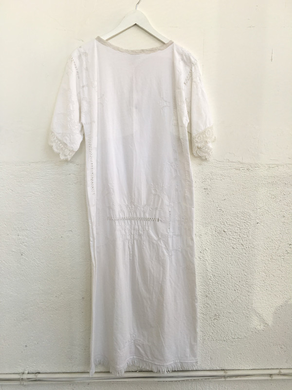 Place Nationale Sleeved Kaftan Lace Maxi Place Nationale Sleeved Kaftan Lace Maxi