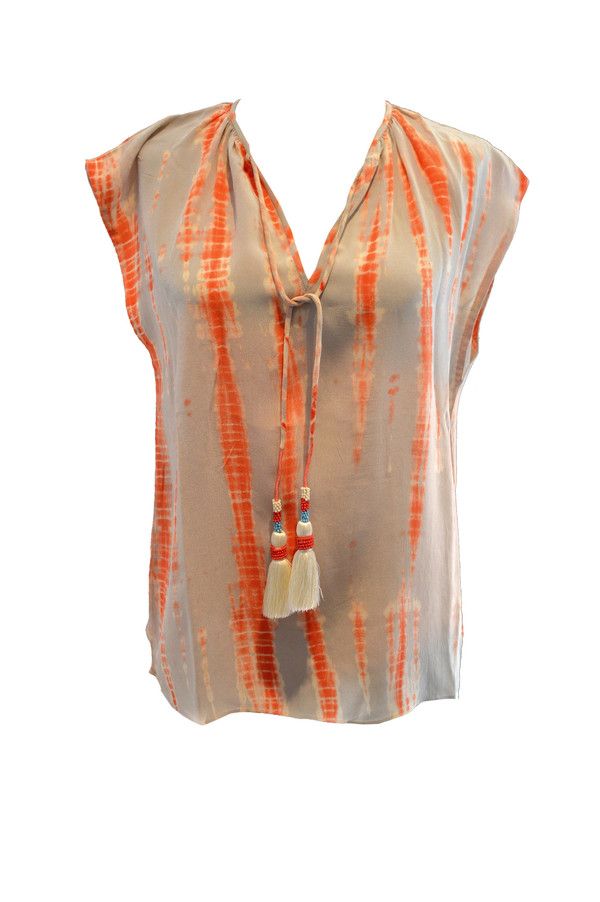 Pepin - Tassel Tie Dye Top Pepin - Tassel Tie Dye Top