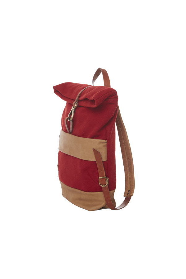 LOWELL DAVIDSON LAINE ROUGE / RED WOOL LOWELL DAVIDSON LAINE ROUGE / RED WOOL
