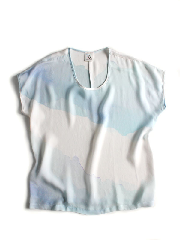 Rachel Rose - Reservoir Print Tee Rachel Rose - Reservoir Print Tee