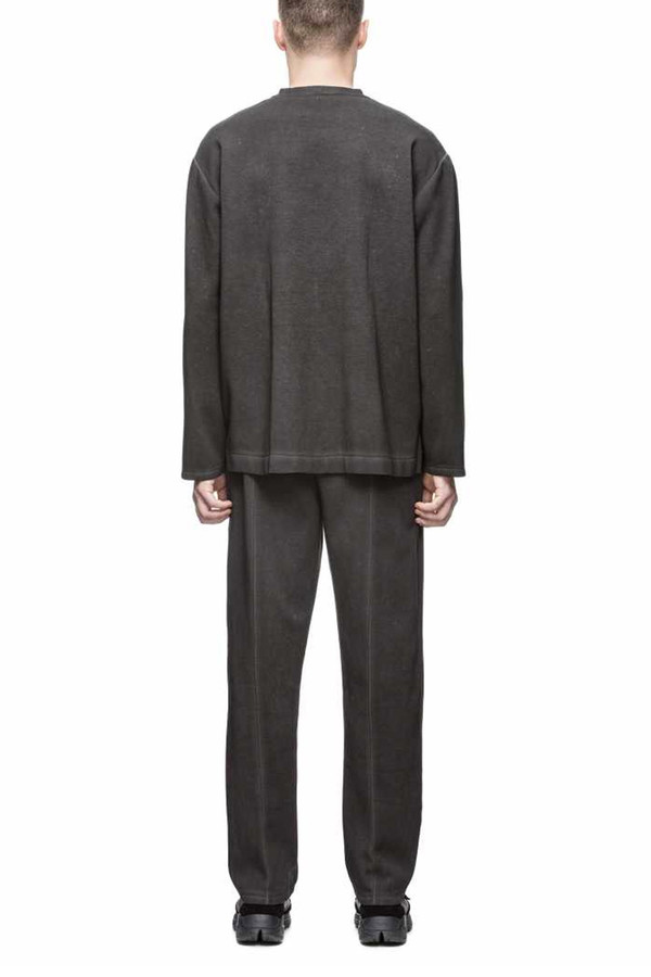 Men's Our Legacy Box Scuba Long Sleeve I Black Men's Our Legacy Box Scuba Long Sleeve I Black