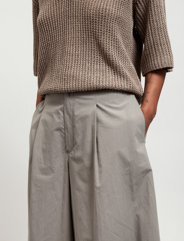Cristaseya Womens Cotton Pantskirt Khaki Cristaseya Womens Cotton Pantskirt Khaki