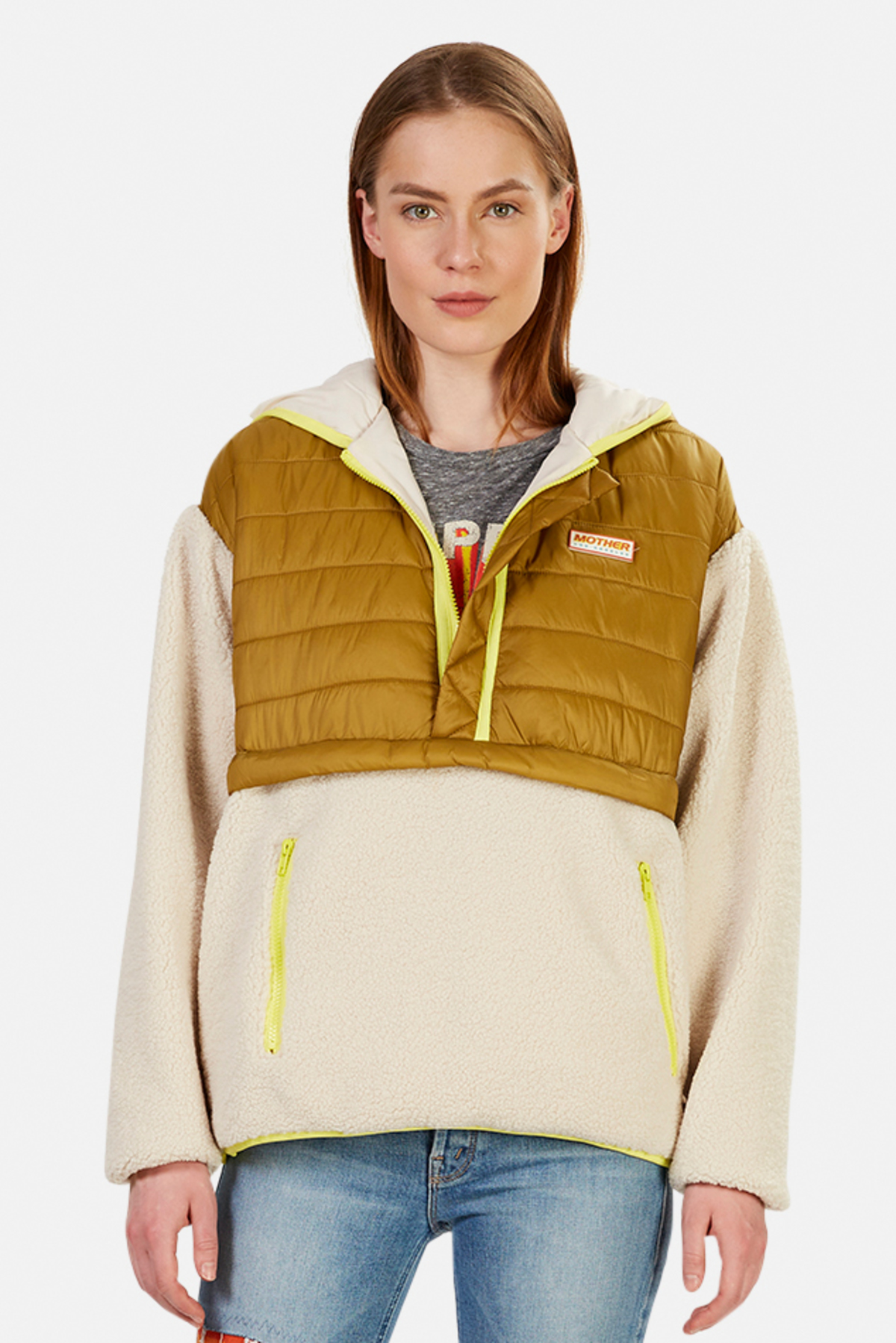 Mother Denim MOTHER The Sher-Puff Zip 