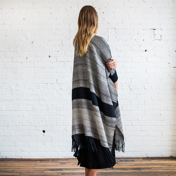 Apiece Apart Anni A. Fringe Poncho Apiece Apart Anni A. Fringe Poncho